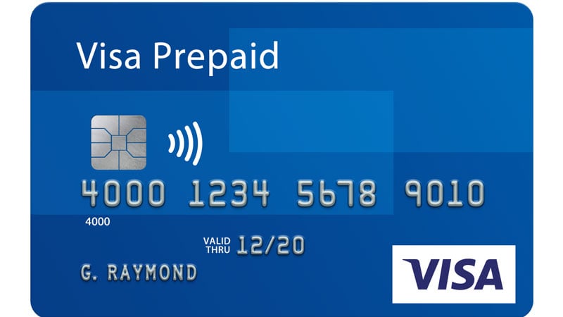 prepaid visa card